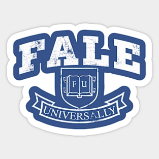 Yale Fale Sticker